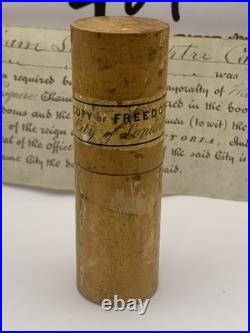 1861 CityOfLondon ORIGINAL Copy Of Freedom With 1OZ Sterling Silver Fountain Pen