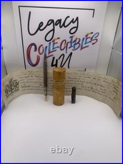 1861 CityOfLondon ORIGINAL Copy Of Freedom With 1OZ Sterling Silver Fountain Pen
