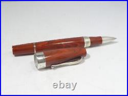 1912 Montegrappa Sterling Silver Trim Ballpoint Pen