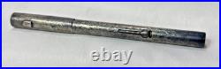 1920's Waterman's 452 1/2 LEC Fountain Pen Ideal Sterling Silver Vine Lever Fill