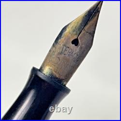 1920's Waterman's 452 1/2 LEC Fountain Pen Ideal Sterling Silver Vine Lever Fill