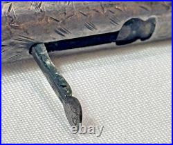 1920's Waterman's 452 1/2 LEC Fountain Pen Ideal Sterling Silver Vine Lever Fill