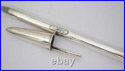 1975ca BIC SOLID STERLING SILVER LIMITED EDITION BALLPOINT MADE IN ITALY-RAREST