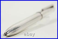 1976 made 925 Sterling Silver 4 COLORS Ballpoint Pen MONTBLANC PIX-O-MAT system