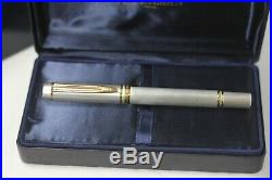 1983 WATERMAN MAN 100 STERLING SILVER Fountain Pen 100 Anniversary LE NOS NEW