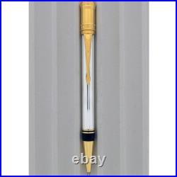 1994 Parker Duofold Sterling Silver Godron Ballpoint Pen Mint