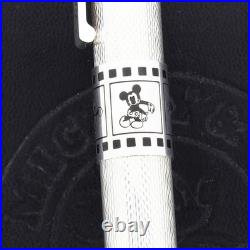 1996 Colibri Mickey Mouse Limited Ed Sterling Silver Fountain Pen Never Inked