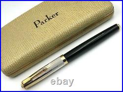 2002 Parker 51 Special Edition Vermeil Sterling Empire State Cap Fountain Pen