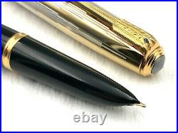 2002 Parker 51 Special Edition Vermeil Sterling Empire State Cap Fountain Pen