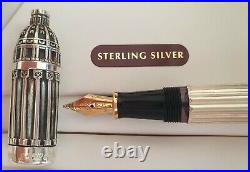 $2950 Ferrari Da Varese Diamond Romea 255/2000 Rare Sterling Silver Fountain Pen