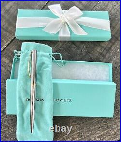 2 Tiffany & Co. Sterling Pens with Dust Covers and Original Box- # 1