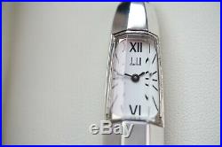 $3495 Dunhill 925 Sterling Silver Limit Edition Ballpoint Pen Clock 76g 328/350
