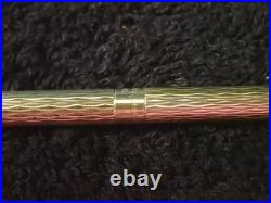3590. Tiffany & Co. Sterling Ink Pen Orig. Box/Sack Needs Refill Germany 4 5/8