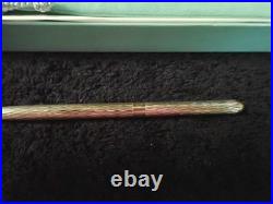 3590. Tiffany & Co. Sterling Ink Pen Orig. Box/Sack Needs Refill Germany 4 5/8