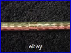 3590. Tiffany & Co. Sterling Ink Pen Orig. Box/Sack Needs Refill Germany 4 5/8