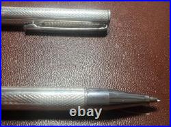 925 STERLING SILVER Guilloché Vintage Ballpoint Pen