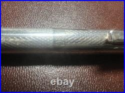 925 STERLING SILVER Guilloché Vintage Ballpoint Pen