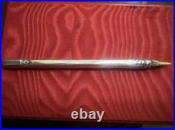 925 Silver Desk Pen English Hallmarks Sheffield 1915 ORIGINAL Vintage