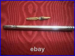 925 Silver Desk Pen English Hallmarks Sheffield 1915 ORIGINAL Vintage