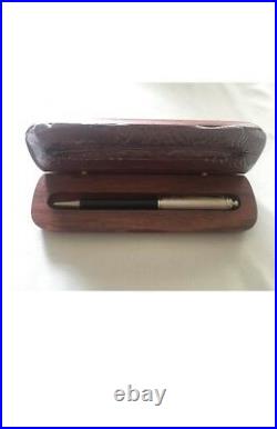 925 sterling silver pen & woodbox