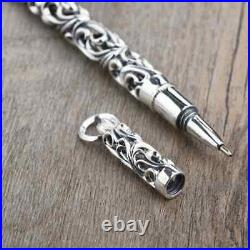 9.25 Sterling Ball Pen Collection Silver Buisness Pendant Gift 2024 Vintage