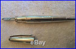 ALFRED DUNHILL Torpedo Sterling Silver Ballpoint Pen w Letter Opener/Cigar Punch