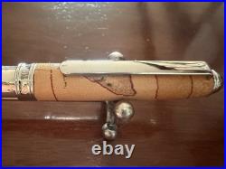 ALVIERO MARTINI 925 Sterling Silver Rollerball Pen, Prima Classe, Writing Case