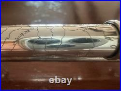 ALVIERO MARTINI 925 Sterling Silver Rollerball Pen, Prima Classe, Writing Case