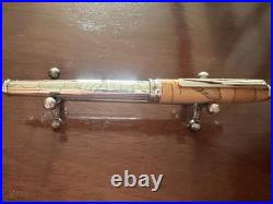 ALVIERO MARTINI 925 Sterling Silver Rollerball Pen, Prima Classe, Writing Case
