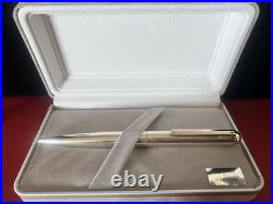 ARGENTO 925 Solid Silver Vintage Fountain Pen with Giant Square Dome