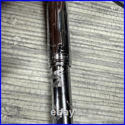 AURORA IPSILON 2 Pens STERLING SILVER RED BALLPOINT PEN B34CR & Chrome Plate