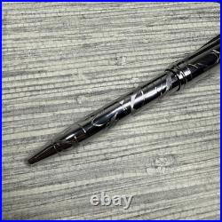 AURORA IPSILON 2 Pens STERLING SILVER RED BALLPOINT PEN B34CR & Chrome Plate