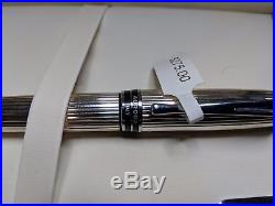 AURORA Ipsilon Sterling Silver Roller Pen New Original Packaging