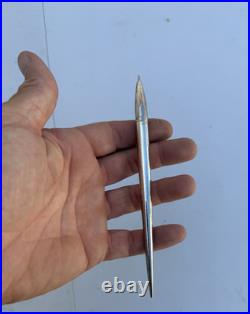 Alfred Dunhill 925 Sterling Silver Torpedo Ballpoint Germany r30