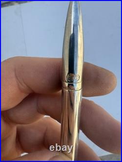 Alfred Dunhill 925 Sterling Silver Torpedo Ballpoint Germany r30