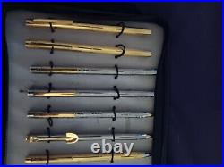 Anson 22k /10k Gold, Sterling Silver, Chrome Pens & Mechanical Pencils Lot 24