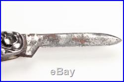 Antique Empire Knife Co Art Nouveau Sterling Silver Pen Pocket Knife Lady+Fruit