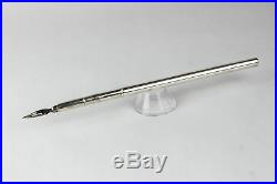 Antique Sterling Silver Travelling Combination Dip Pen / Pencil Hallmarked 1911