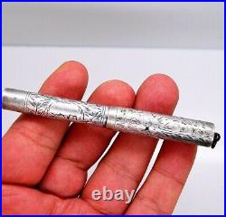 Antique Sterling Silver Waterman's Ideal 452 1/2v Fountain Pen