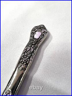 Antique Victorian Sterling Silver Ornate pen