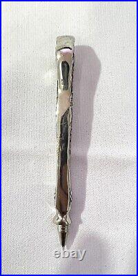 Antique Victorian Sterling Silver Ornate pen