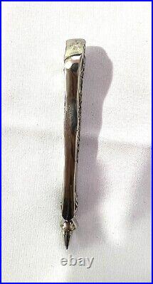 Antique Victorian Sterling Silver Ornate pen