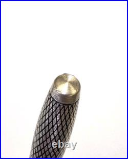 Antique Vintage Sheaffer Imperial Sterling Silver Fountain Pen 14k Gold Nib