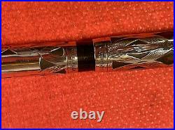 Antique Vintage Sterling Silver Watermans Ink pen