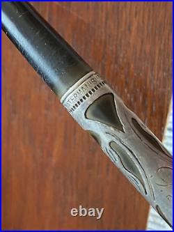 Antique Waterman's Ideal Fountain Pen Sterling Silver Overlay Original Box