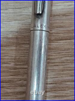 Antoaue Lalex Ballpoint Pen silver solid. 925