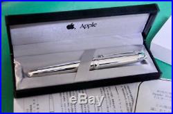 Apple Computer Sterling Silver Fountain Pen Limited edition Not For Sale Novelty