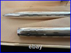 Aurora 98 Gl Pen Fountain Pen Silver Solid 925 + Pen Ball Scrivono