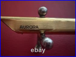 Aurora Ballpoint Pen Thesi Silver 925 Writes Box Warranty Design Zanuso