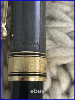 Aurora Italy Optima 925 Sterling Silver Cap Ballpoint Pen